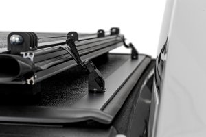 Ram 2500 Hard Low Profile Bed Cover - Rough Country - Tri-Fold - '11-'23